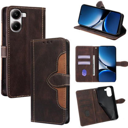 Skin Feel Magnetic Buckle Leather Phone Case, For Redmi A7 Pro 171mm / Poco C85x 5G, For Redmi Turbo 5 Max 5G / Poco X8 Pro Max 5G, For Redmi Turbo 5 5G / Poco X8 Pro 5G, For Redmi K90 Pro Max 5G / Poco F8 Ultra, For Redmi Note 15 Pro 4G Global 163.2mm...