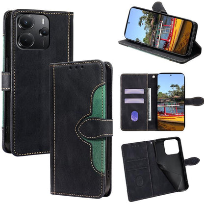 Skin Feel Magnetic Buckle Leather Phone Case, For Redmi A7 Pro 171mm / Poco C85x 5G, For Redmi Turbo 5 Max 5G / Poco X8 Pro Max 5G, For Redmi Turbo 5 5G / Poco X8 Pro 5G, For Redmi K90 Pro Max 5G / Poco F8 Ultra, For Redmi Note 15 Pro 4G Global 163.2mm...