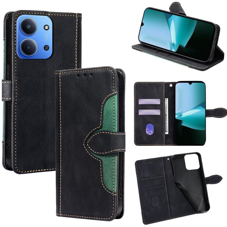 Skin Feel Magnetic Buckle Leather Phone Case, For Redmi A7 Pro 171mm / Poco C85x 5G, For Redmi Turbo 5 Max 5G / Poco X8 Pro Max 5G, For Redmi Turbo 5 5G / Poco X8 Pro 5G, For Redmi K90 Pro Max 5G / Poco F8 Ultra, For Redmi Note 15 Pro 4G Global 163.2mm...