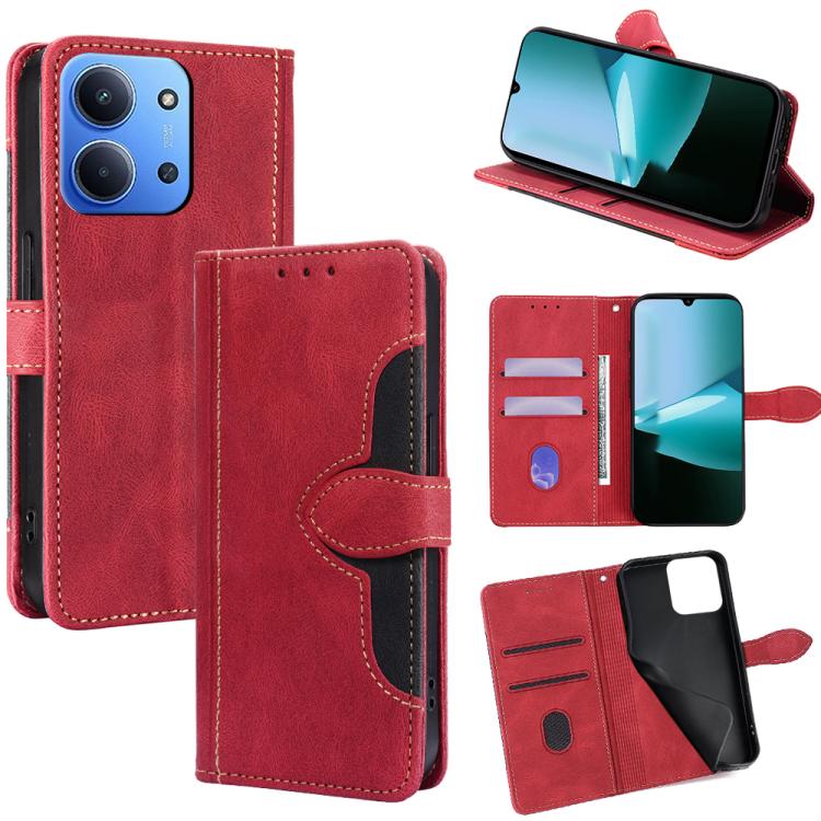 Skin Feel Magnetic Buckle Leather Phone Case, For Redmi A7 Pro 171mm / Poco C85x 5G, For Redmi Turbo 5 Max 5G / Poco X8 Pro Max 5G, For Redmi Turbo 5 5G / Poco X8 Pro 5G, For Redmi K90 Pro Max 5G / Poco F8 Ultra, For Redmi Note 15 Pro 4G Global 163.2mm...