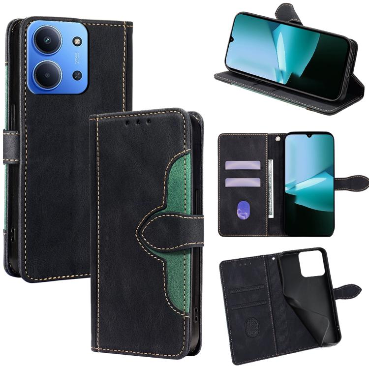 Skin Feel Magnetic Buckle Leather Phone Case, For Redmi A7 Pro 171mm / Poco C85x 5G, For Redmi Turbo 5 Max 5G / Poco X8 Pro Max 5G, For Redmi Turbo 5 5G / Poco X8 Pro 5G, For Redmi K90 Pro Max 5G / Poco F8 Ultra, For Redmi Note 15 Pro 4G Global 163.2mm...
