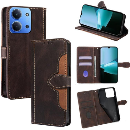 Skin Feel Magnetic Buckle Leather Phone Case, For Redmi A7 Pro 171mm / Poco C85x 5G, For Redmi Turbo 5 Max 5G / Poco X8 Pro Max 5G, For Redmi Turbo 5 5G / Poco X8 Pro 5G, For Redmi K90 Pro Max 5G / Poco F8 Ultra, For Redmi Note 15 Pro 4G Global 163.2mm...