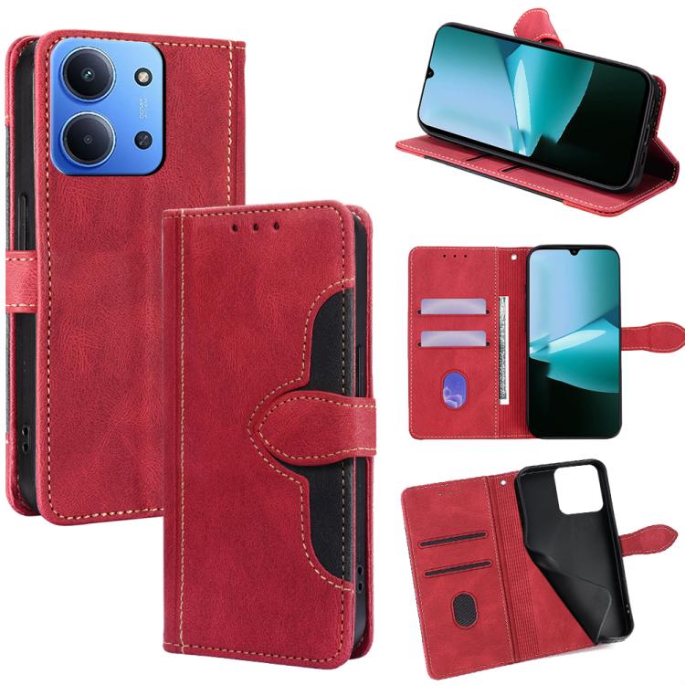 Skin Feel Magnetic Buckle Leather Phone Case, For Redmi A7 Pro 171mm / Poco C85x 5G, For Redmi Turbo 5 Max 5G / Poco X8 Pro Max 5G, For Redmi Turbo 5 5G / Poco X8 Pro 5G, For Redmi K90 Pro Max 5G / Poco F8 Ultra, For Redmi Note 15 Pro 4G Global 163.2mm...