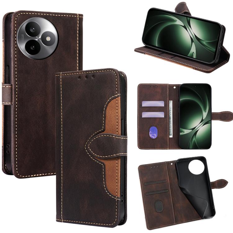 Skin Feel Magnetic Buckle Leather Phone Case, For Redmi A7 Pro 171mm / Poco C85x 5G, For Redmi Turbo 5 Max 5G / Poco X8 Pro Max 5G, For Redmi Turbo 5 5G / Poco X8 Pro 5G, For Redmi K90 Pro Max 5G / Poco F8 Ultra, For Redmi Note 15 Pro 4G Global 163.2mm...