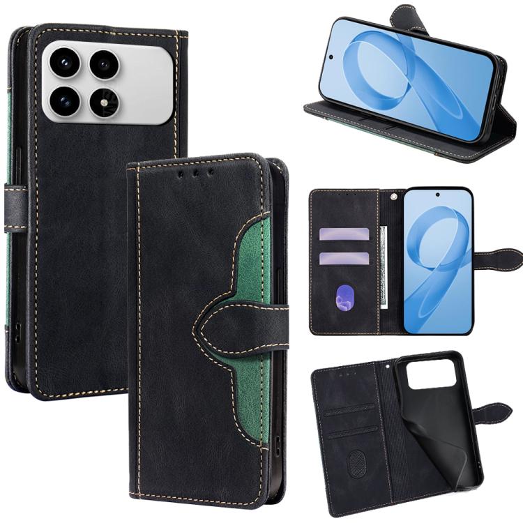 Skin Feel Magnetic Buckle Leather Phone Case, For Redmi A7 Pro 171mm / Poco C85x 5G, For Redmi Turbo 5 Max 5G / Poco X8 Pro Max 5G, For Redmi Turbo 5 5G / Poco X8 Pro 5G, For Redmi K90 Pro Max 5G / Poco F8 Ultra, For Redmi Note 15 Pro 4G Global 163.2mm...