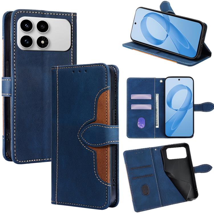 Skin Feel Magnetic Buckle Leather Phone Case, For Redmi A7 Pro 171mm / Poco C85x 5G, For Redmi Turbo 5 Max 5G / Poco X8 Pro Max 5G, For Redmi Turbo 5 5G / Poco X8 Pro 5G, For Redmi K90 Pro Max 5G / Poco F8 Ultra, For Redmi Note 15 Pro 4G Global 163.2mm...