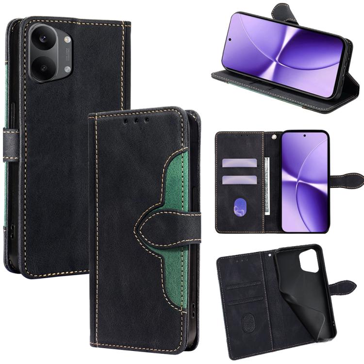 Skin Feel Magnetic Buckle Leather Phone Case, For Redmi A7 Pro 171mm / Poco C85x 5G, For Redmi Turbo 5 Max 5G / Poco X8 Pro Max 5G, For Redmi Turbo 5 5G / Poco X8 Pro 5G, For Redmi K90 Pro Max 5G / Poco F8 Ultra, For Redmi Note 15 Pro 4G Global 163.2mm...