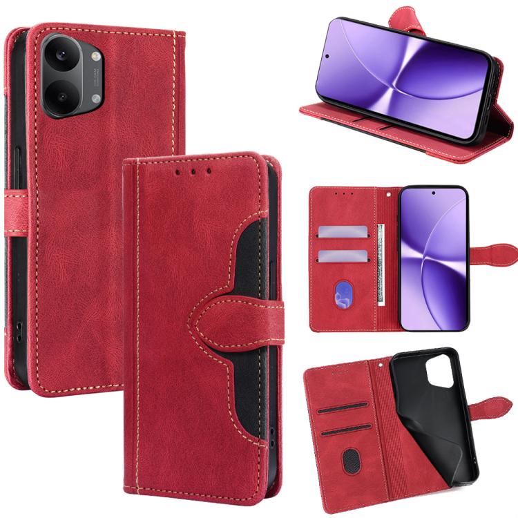 Skin Feel Magnetic Buckle Leather Phone Case, For Redmi A7 Pro 171mm / Poco C85x 5G, For Redmi Turbo 5 Max 5G / Poco X8 Pro Max 5G, For Redmi Turbo 5 5G / Poco X8 Pro 5G, For Redmi K90 Pro Max 5G / Poco F8 Ultra, For Redmi Note 15 Pro 4G Global 163.2mm...