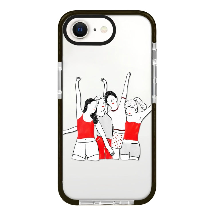 Simple Illustration Pattern Full Coverage Phone Case, For iPhone 7 / 8 / SE 2020 2022, For iPhone 13 Pro Max, For iPhone 13 Pro