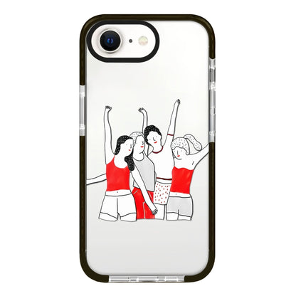 Simple Illustration Pattern Full Coverage Phone Case, For iPhone 7 / 8 / SE 2020 2022, For iPhone 13 Pro Max, For iPhone 13 Pro