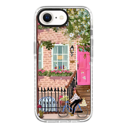 Simple Illustration Pattern Full Coverage Phone Case, For iPhone 7 / 8 / SE 2020 2022, For iPhone 13 Pro Max, For iPhone 13 Pro