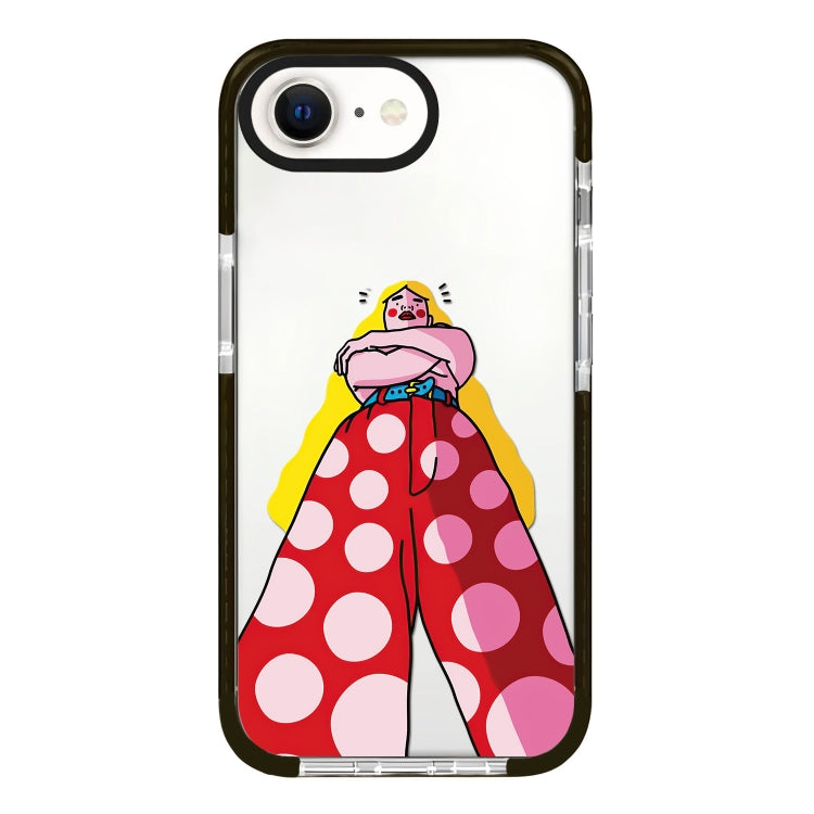 Simple Illustration Pattern Full Coverage Phone Case, For iPhone 7 / 8 / SE 2020 2022, For iPhone 13 Pro Max, For iPhone 13 Pro