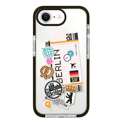 Simple Illustration Pattern Full Coverage Phone Case, For iPhone 7 / 8 / SE 2020 2022, For iPhone 13 Pro Max, For iPhone 13 Pro