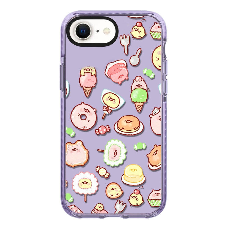 Simple Illustration Pattern Full Coverage Phone Case, For iPhone 7 / 8 / SE 2020 2022, For iPhone 13 Pro Max, For iPhone 13 Pro