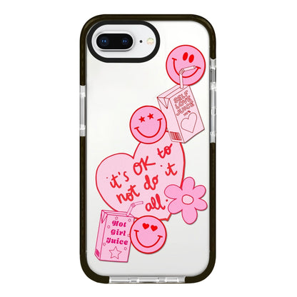 Simple Illustration Pattern Full Coverage Phone Case, For iPhone 7 Plus / 8 Plus
