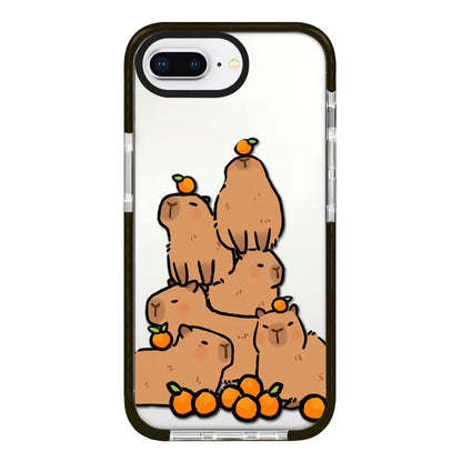 Simple Illustration Pattern Full Coverage Phone Case, For iPhone 7 Plus / 8 Plus