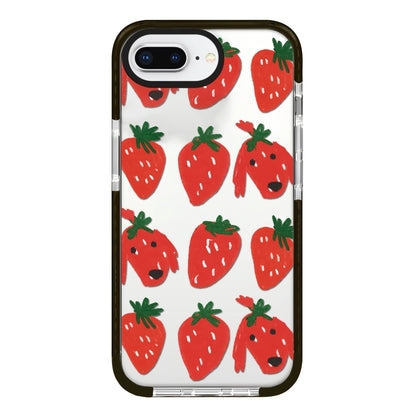 Simple Illustration Pattern Full Coverage Phone Case, For iPhone 7 Plus / 8 Plus