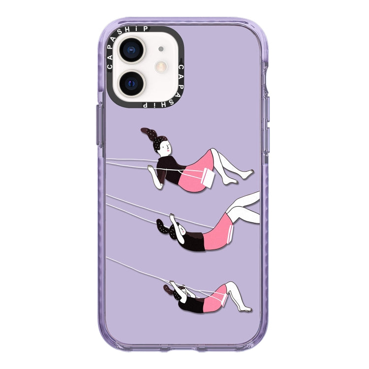 Simple Illustration Pattern Full Coverage Phone Case, For iPhone 11 Pro Max, For iPhone 11, For iPhone 11 Pro