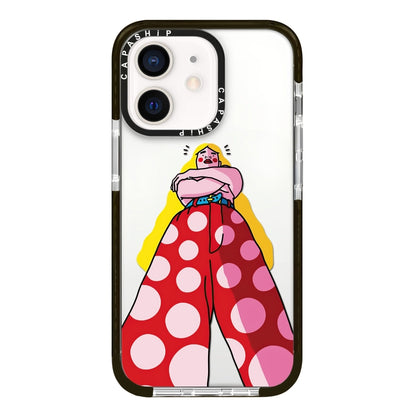 Simple Illustration Pattern Full Coverage Phone Case, For iPhone 11 Pro Max, For iPhone 11, For iPhone 11 Pro