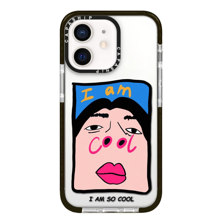 Simple Illustration Pattern Full Coverage Phone Case, For iPhone 11 Pro Max, For iPhone 11, For iPhone 11 Pro