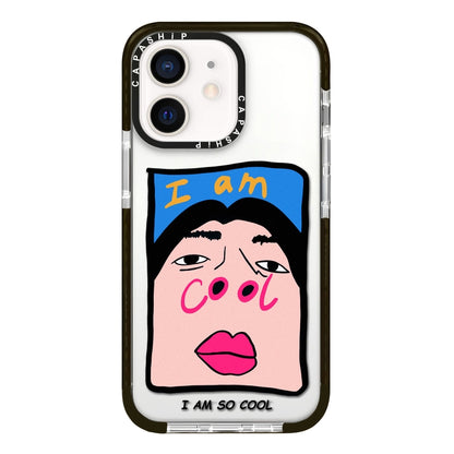 Simple Illustration Pattern Full Coverage Phone Case, For iPhone 11 Pro Max, For iPhone 11, For iPhone 11 Pro