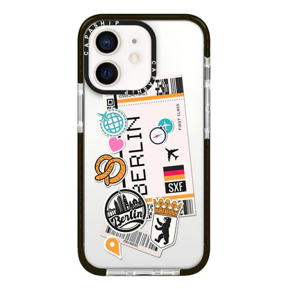 Simple Illustration Pattern Full Coverage Phone Case, For iPhone 11 Pro Max, For iPhone 11, For iPhone 11 Pro