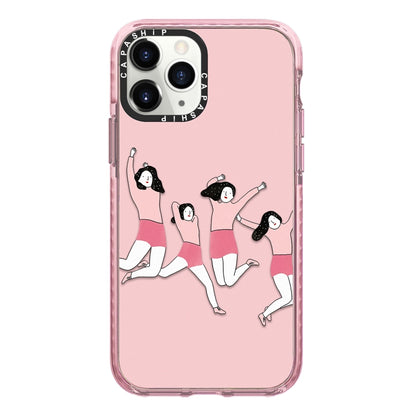 Simple Illustration Pattern Full Coverage Phone Case, For iPhone 11 Pro Max, For iPhone 11, For iPhone 11 Pro