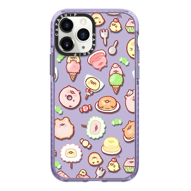 Simple Illustration Pattern Full Coverage Phone Case, For iPhone 11 Pro Max, For iPhone 11, For iPhone 11 Pro