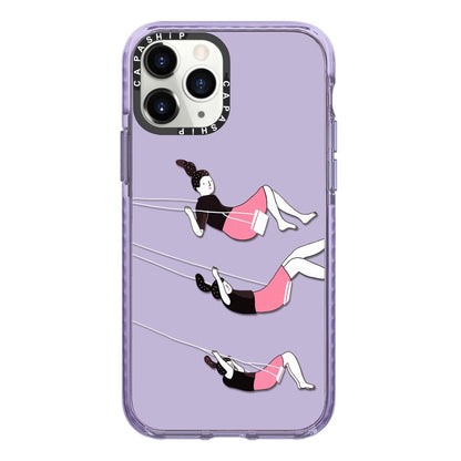 Simple Illustration Pattern Full Coverage Phone Case, For iPhone 11 Pro Max, For iPhone 11, For iPhone 11 Pro