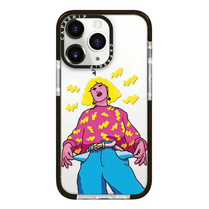 Simple Illustration Pattern Full Coverage Phone Case, For iPhone 11 Pro Max, For iPhone 11, For iPhone 11 Pro