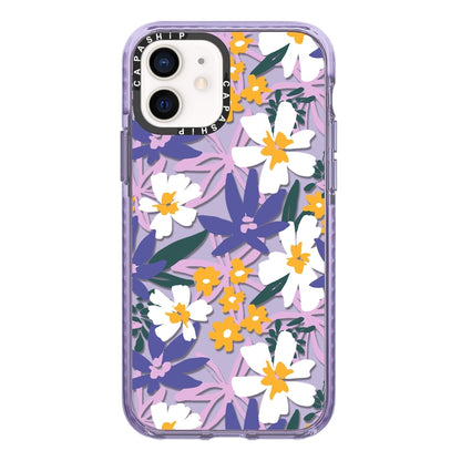 Simple Illustration Pattern Full Coverage Phone Case, For iPhone 13, For iPhone 13 mini, For iPhone 12