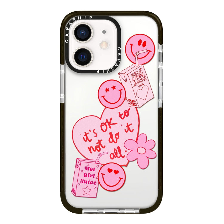 Simple Illustration Pattern Full Coverage Phone Case, For iPhone 12 Pro Max, For iPhone 12 Pro, For iPhone 12 mini