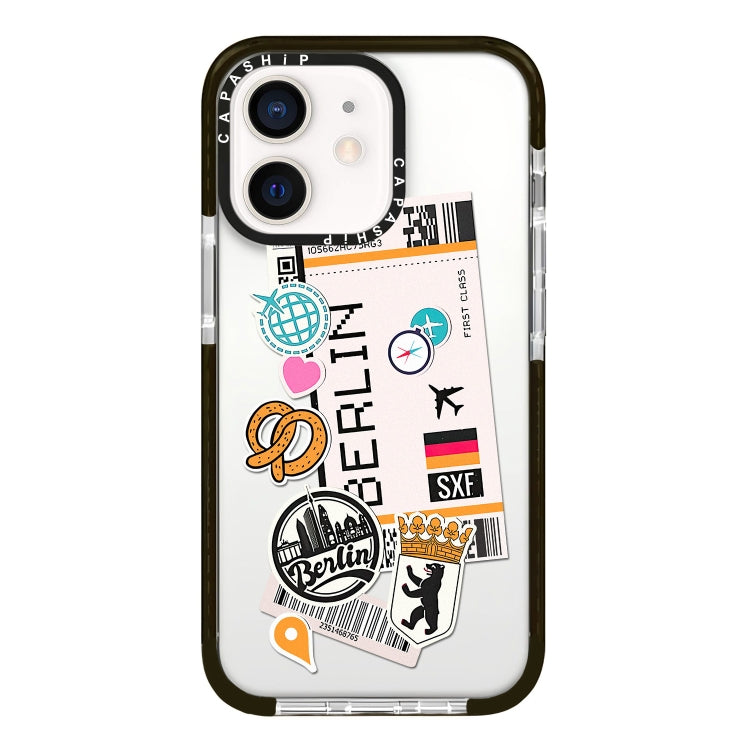 Simple Illustration Pattern Full Coverage Phone Case, For iPhone 12 Pro Max, For iPhone 12 Pro, For iPhone 12 mini