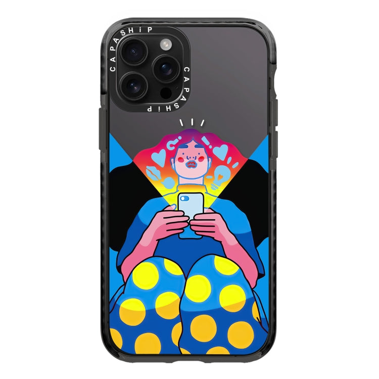 Simple Illustration Pattern Full Coverage Phone Case, For iPhone 12 Pro Max, For iPhone 12 Pro, For iPhone 12 mini