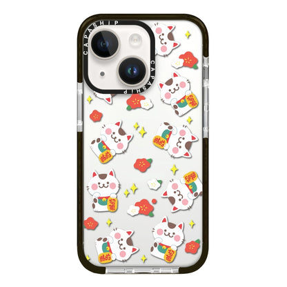 Simple Illustration Pattern Full Coverage Phone Case, For iPhone 13, For iPhone 13 mini, For iPhone 12