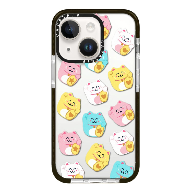 Simple Illustration Pattern Full Coverage Phone Case, For iPhone 13, For iPhone 13 mini, For iPhone 12