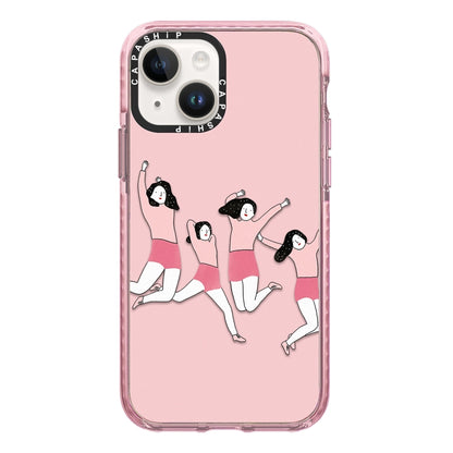 Simple Illustration Pattern Full Coverage Phone Case, For iPhone 14, For iPhone 14 Pro, For iPhone 14 Pro Max