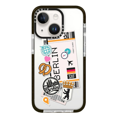 Simple Illustration Pattern Full Coverage Phone Case, For iPhone 14, For iPhone 14 Pro, For iPhone 14 Pro Max