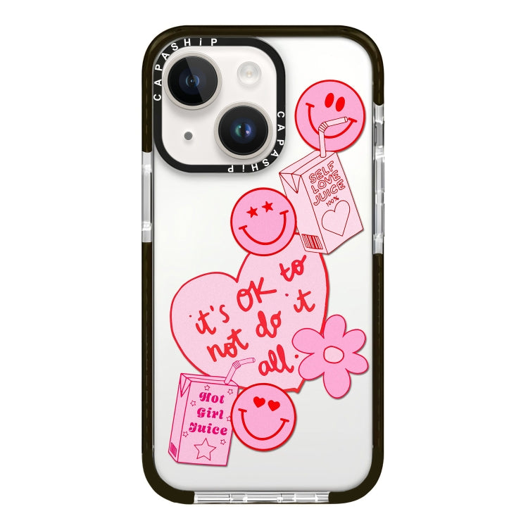 Simple Illustration Pattern Full Coverage Phone Case, For iPhone 15 Plus, For iPhone 15, For iPhone 14 Plus