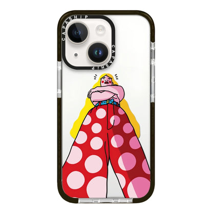 Simple Illustration Pattern Full Coverage Phone Case, For iPhone 15 Plus, For iPhone 15, For iPhone 14 Plus