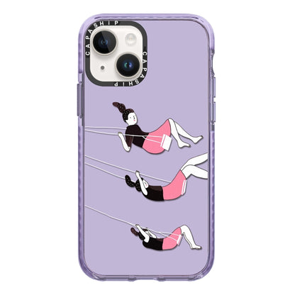 Simple Illustration Pattern Full Coverage Phone Case, For iPhone 15 Plus, For iPhone 15, For iPhone 14 Plus
