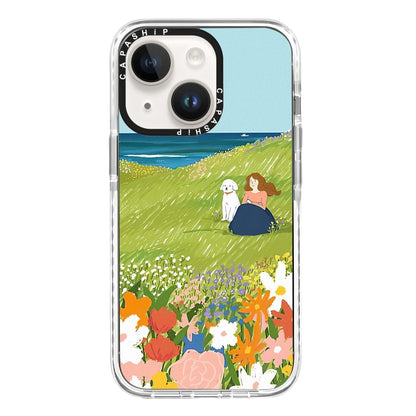 Simple Illustration Pattern Full Coverage Phone Case, For iPhone 15 Plus, For iPhone 15, For iPhone 14 Plus