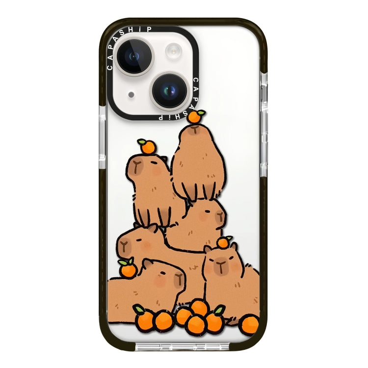 Simple Illustration Pattern Full Coverage Phone Case, For iPhone 15 Plus, For iPhone 15, For iPhone 14 Plus