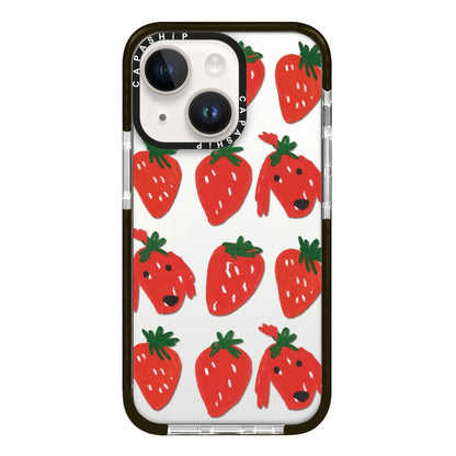 Simple Illustration Pattern Full Coverage Phone Case, For iPhone 15 Plus, For iPhone 15, For iPhone 14 Plus