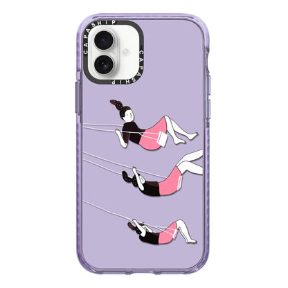 Simple Illustration Pattern Full Coverage Phone Case, For iPhone 16, For iPhone 15 Pro Max, For iPhone 15 Pro