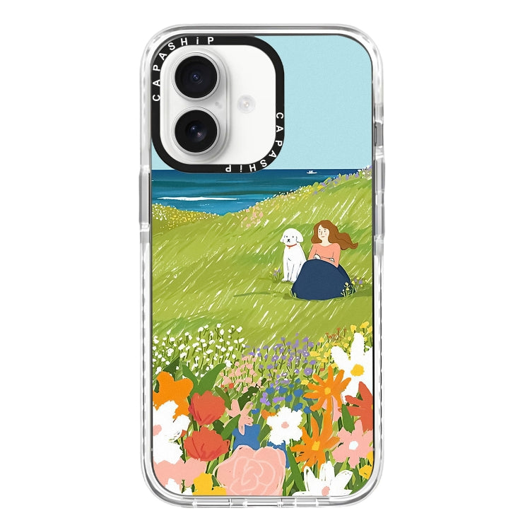 Simple Illustration Pattern Full Coverage Phone Case, For iPhone 16, For iPhone 15 Pro Max, For iPhone 15 Pro