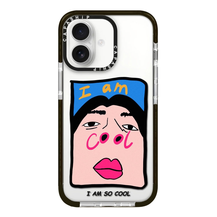 Simple Illustration Pattern Full Coverage Phone Case, For iPhone 16, For iPhone 15 Pro Max, For iPhone 15 Pro