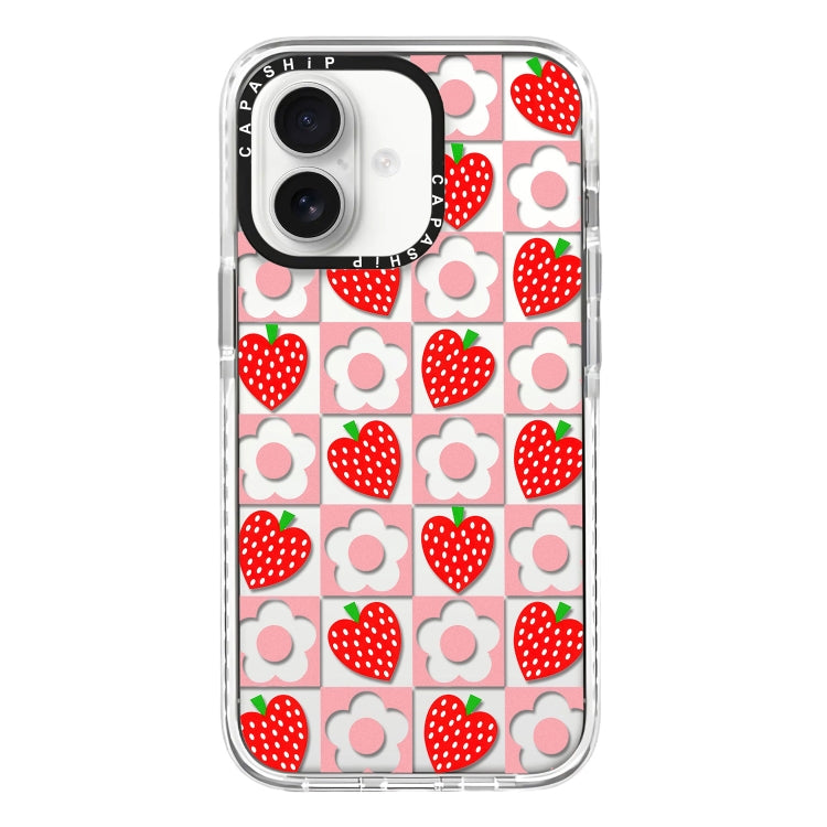 Simple Illustration Pattern Full Coverage Phone Case, For iPhone 16 Pro Max, For iPhone 16 Pro, For iPhone 16 Plus