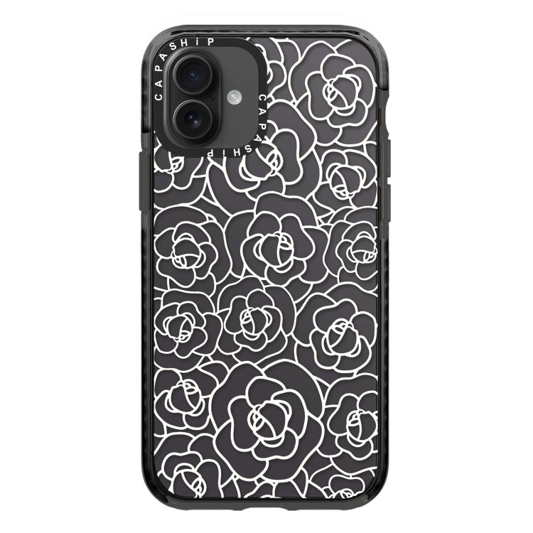 Simple Illustration Pattern Full Coverage Phone Case, For iPhone 16 Pro Max, For iPhone 16 Pro, For iPhone 16 Plus