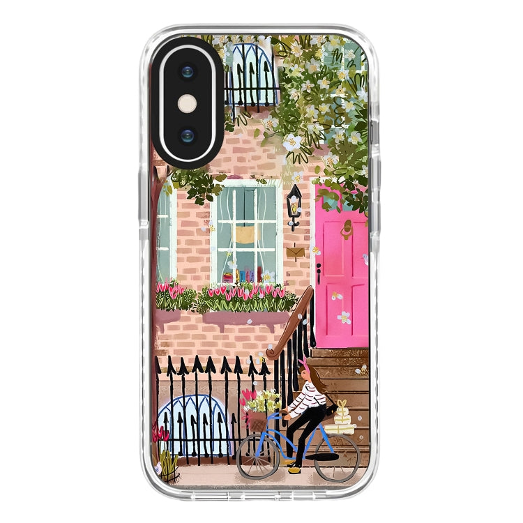 Simple Illustration Pattern Full Coverage Phone Case, For iPhone X / XS, For iPhone XR, For iPhone XS Max